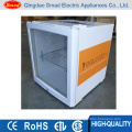 Counter Top Glass Door Display Mini Refrigerator